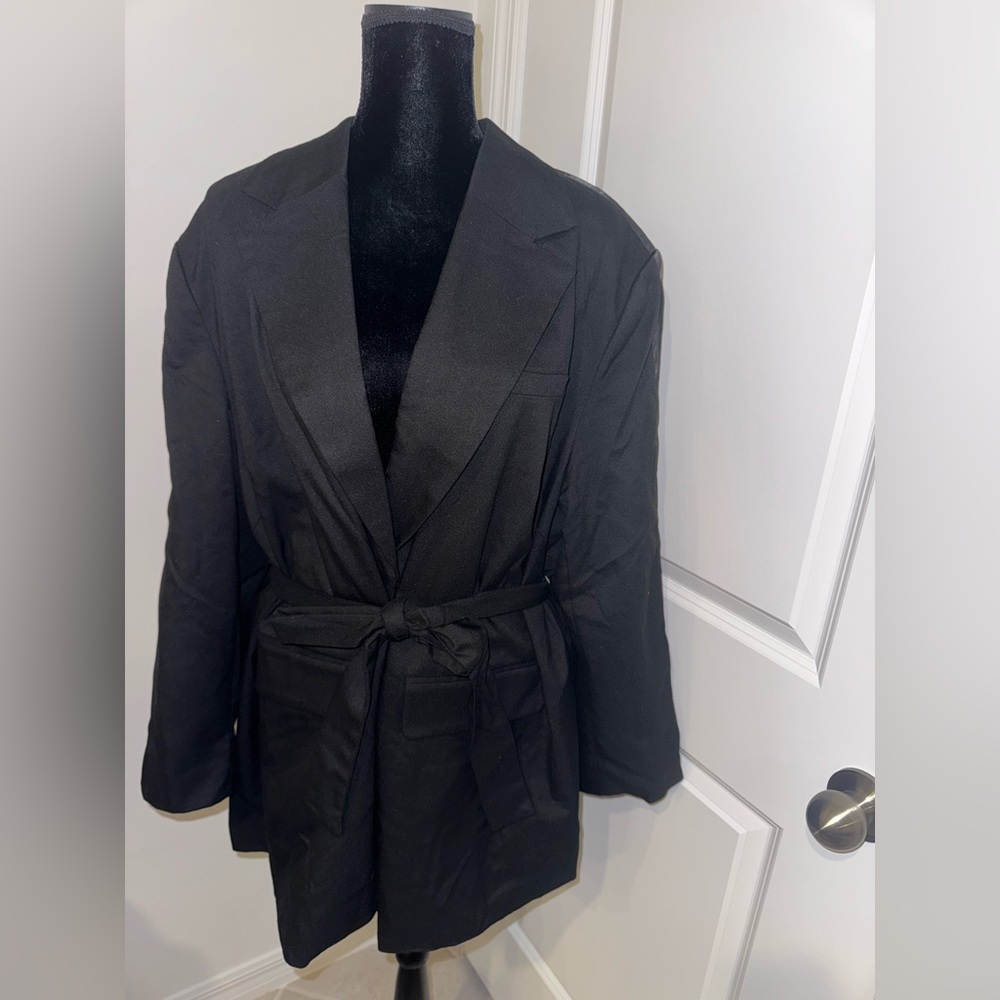 KBB by KAHLANA belted Blazer - Classic Tie-Waist Jacket